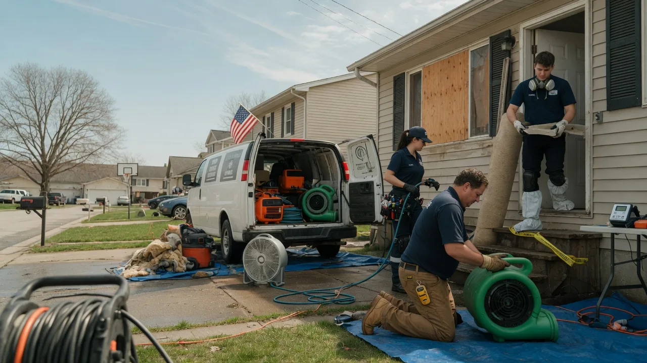 Water Damage Restoration in Cookson, OK near me
